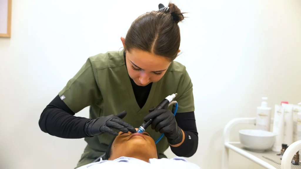 Non-surgical 3D facelift with fillers and skin tightening in Kelowna at Healthpoint Cosmetic